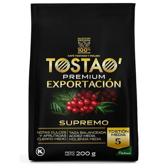 CAFE TOSTAO 200G SUPREMO