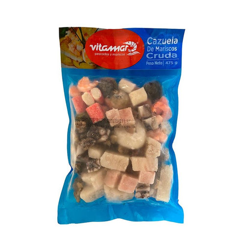 CAZUELA DE MARISCOS VITAMAR 475G CRUDA