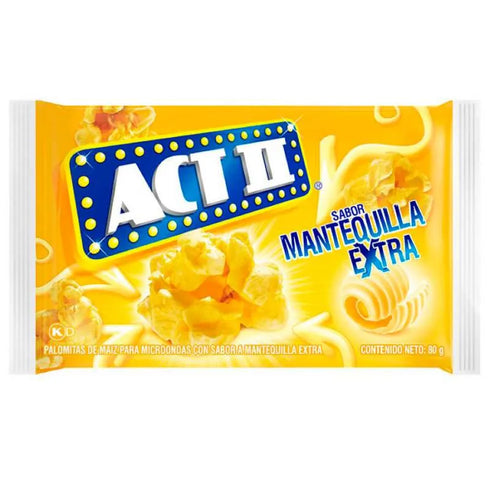 PALOMITAS ACT II 80G EXT/MANTEQUILLA