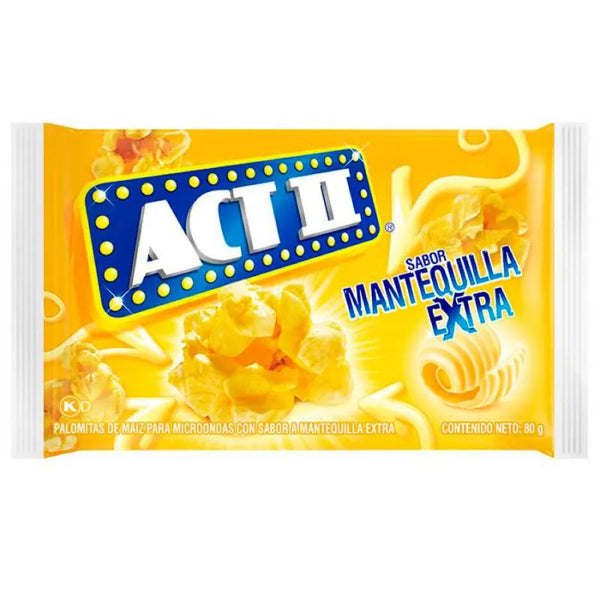 PALOMITAS ACT II 80G EXT/MANTEQUILLA