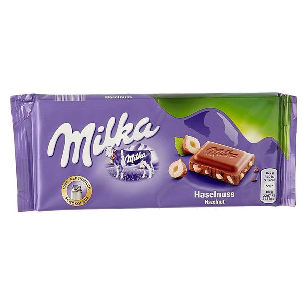 CHOCOLATINA MILKA 100G AVELLANA