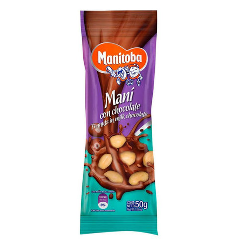 MANI MANITOBA 50G C/CHOCOLATE