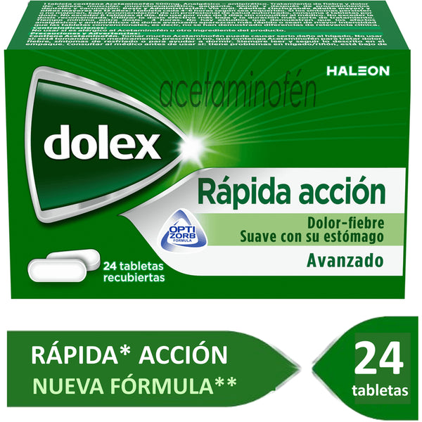 DOLEX 24U FRASCO RAPIDA ACCION