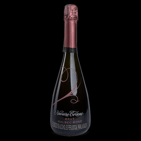 VINO NAVARRO CORREAS 750ML BRUT MALB/ROS