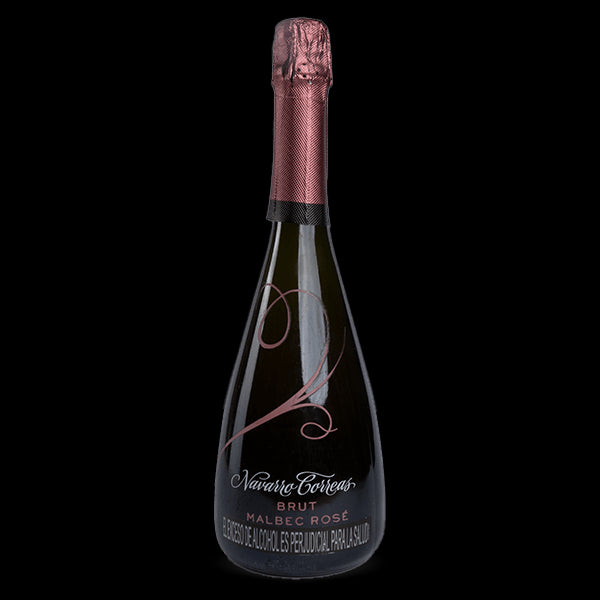 VINO NAVARRO CORREAS 750ML BRUT MALB/ROS