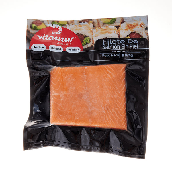 FILETE SALMON VITAMAR 350G SIN PIEL