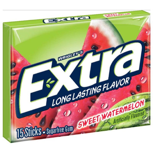 CHICLETS EXTRA 15U SWEET WATERMELON