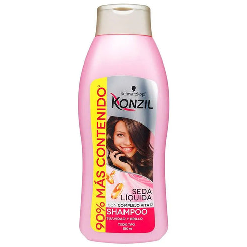 SHAMPOO KONZIL 650ML SEDA LIQUIDA