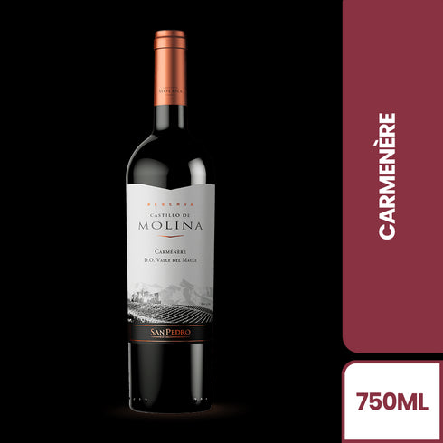 VINO CASTILLO DE MOLINA 750ML CARMENERE