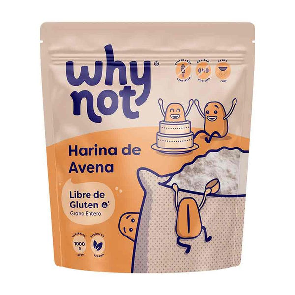 HARINA DE AVENA WHY NOT 1000G