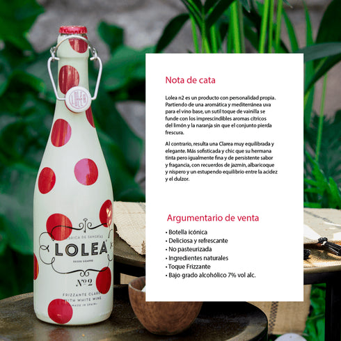 SANGRIA LOLEA 750ML BLANCO N2