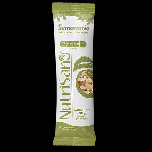 SEMANARIO NUTRISANO 7U 210G MEZCLA F/SEC