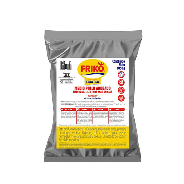 MEDIO POLLO FRIKO 1050G ADOBADO