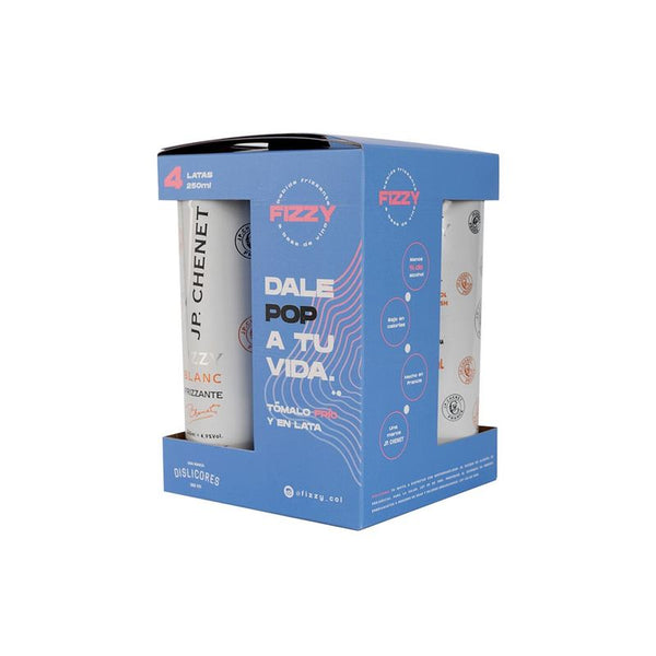 COCTEL JP CHENET 4U 1000ML FIZZY BLAN