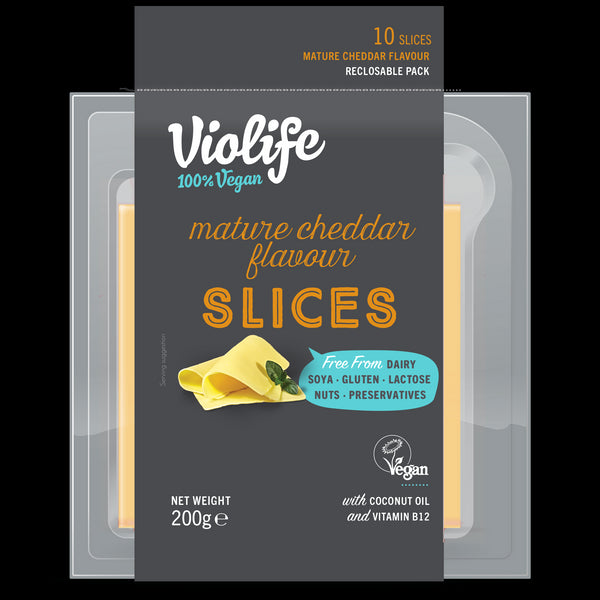QUESO CHEDDAR VIOLIFE 200G LONCHAS