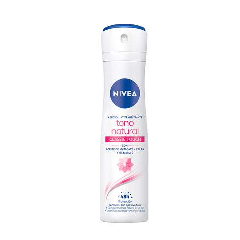 DESODORANTE NIVEA 150G SPRAY ACLARA/N