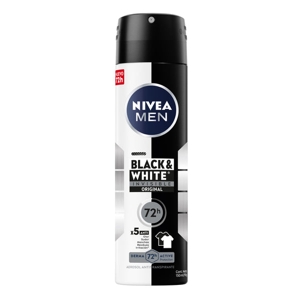DESOD NIVEA 150ML B/W MEN AEROSOL
