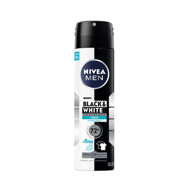 DESODORANTE NIVEA SPRAY 150M BLACK&WHITE FRESH AEREO