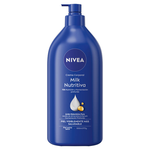 CREMA CORPOR NIVEA 1000ML MILK NUTRITIVA