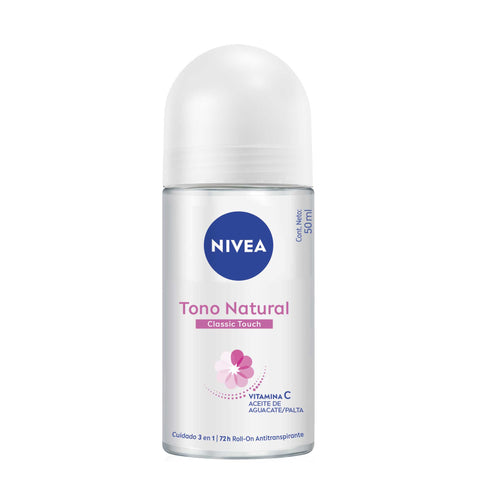 DESOD NIVEA 50ML ROL ACLARAD/NATURAL