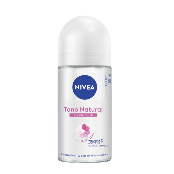 DESOD NIVEA 50ML ROL ACLARAD/NATURAL
