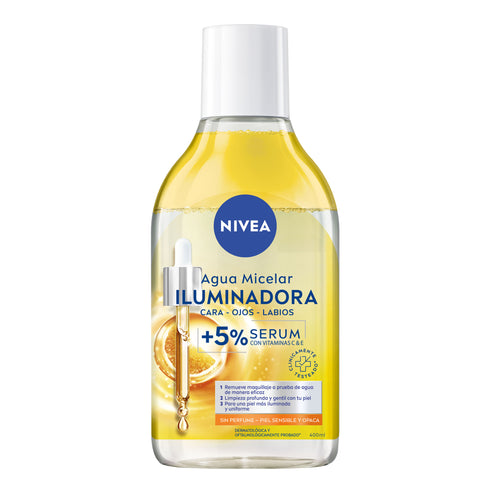 AGUA MICELAR NIVEA 400ML ILUMINADORA