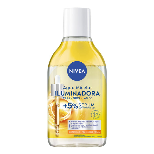 AGUA MICELAR NIVEA 400ML ILUMINADORA