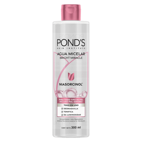 AGUA MICELAR PONDS 300ML BRIGHT MIRACLE