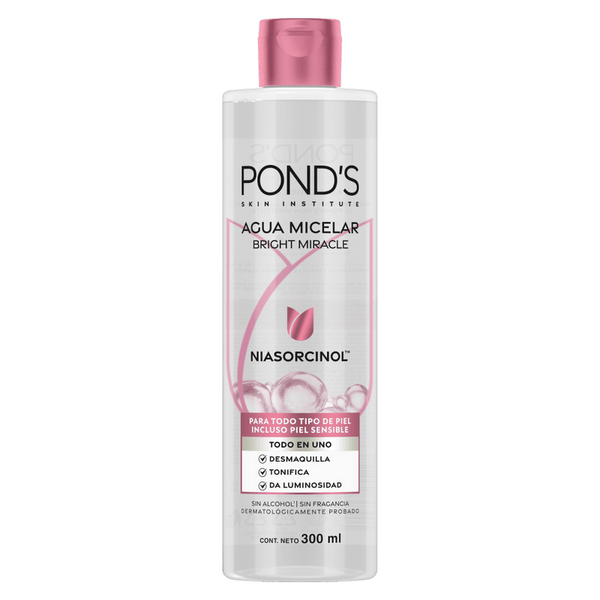 AGUA MICELAR PONDS 300ML BRIGHT MIRACLE