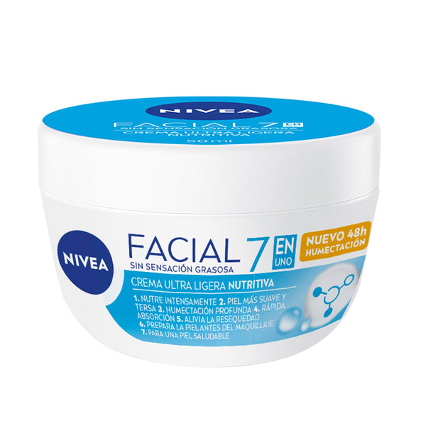 CREMA FACIAL NIVEA 50ML NUTRITIVA