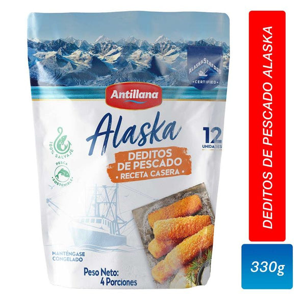 DEDITOS PESCADO ANTILLANA 330G ALASKA