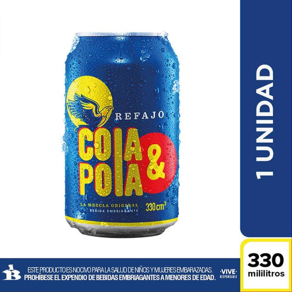 COLA Y POLA 330ML LATA