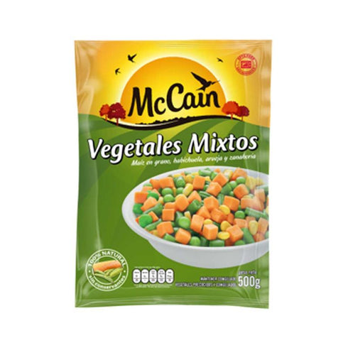 VEGETAL MC CAIN 500G MIXTOS DESGRANADO
