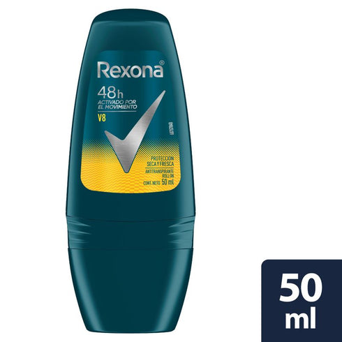 DESOD REXONA 50ML V8 ROLLON