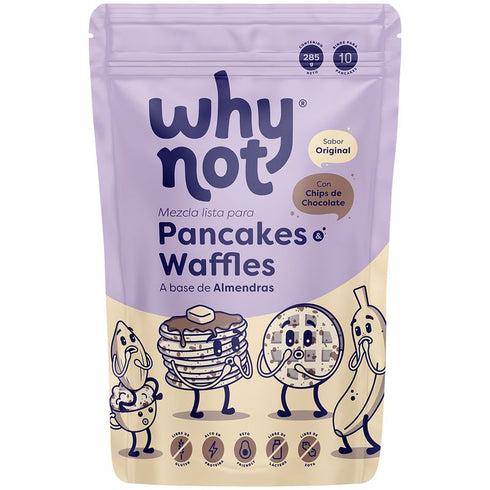 MEZCLA PANCAKES WHYNOT 285G ALMEND CHISP