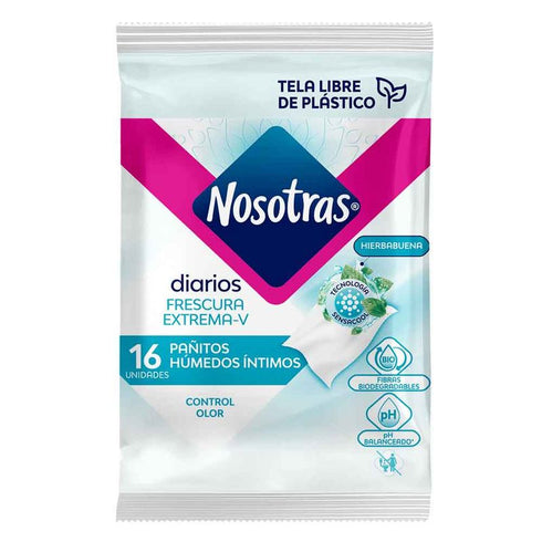 PANITOS INTIMOS NOSOTRAS 16U HERBAL/V