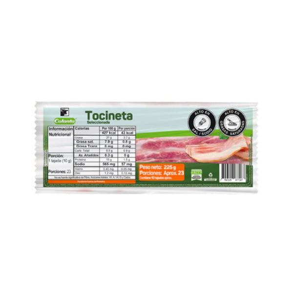TOCINETA COLANTA 10U 225G
