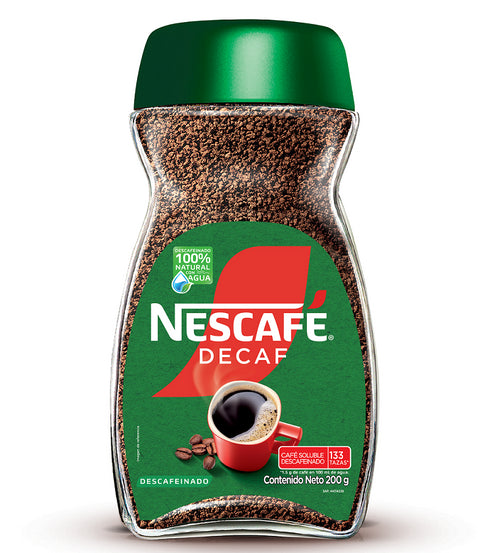 CAFÉ NESCAFE 200G DESCAFEINADO