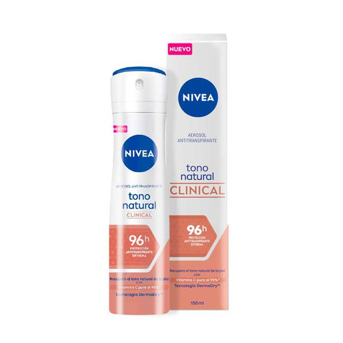 DESOD NIVEA 150ML CLINICAL SPRAY TONO NA