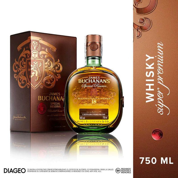 WHISKY BUCHANANS 750C 18 ANOS RESERVA ES