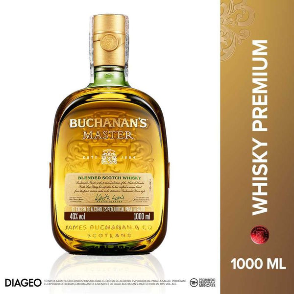 WHISKY BUCHANANS 1000ML MASTER