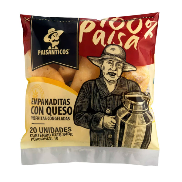 EMPANADA PAISANTICOS 20U 310G COCTE/QUES