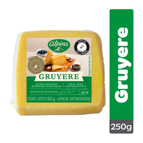 QUESO ALPINA 250G GRUYERE