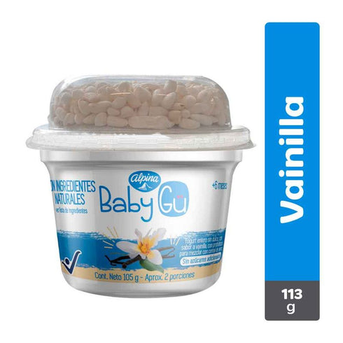 YOGURT CON CEREAL BABY GU 105G VAINILLA