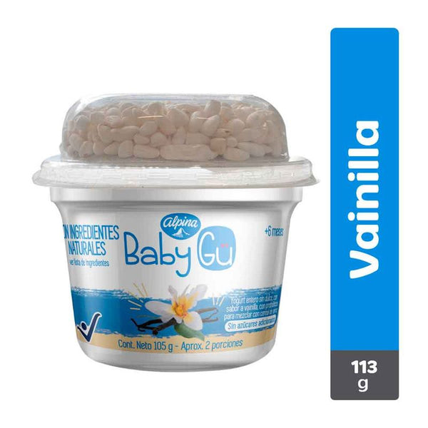 YOGURT CON CEREAL BABY GU 105G VAINILLA