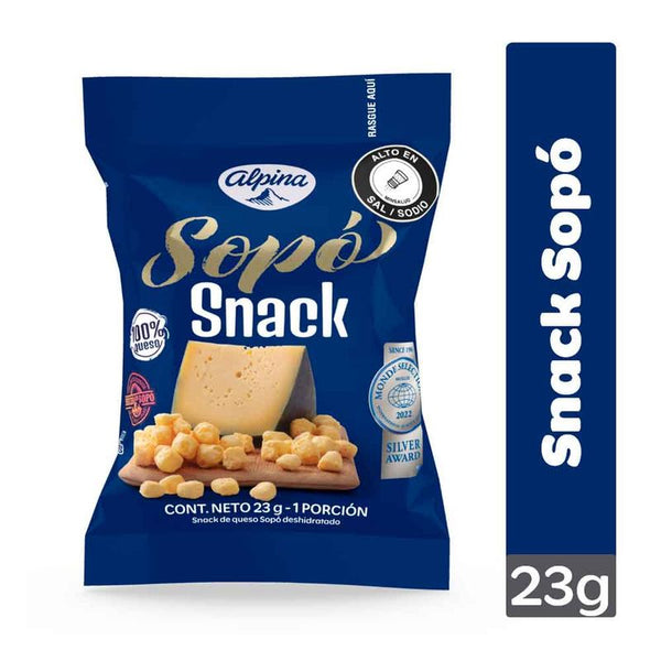 QUESO DESHI ALPINA 23G SOPO SNACK