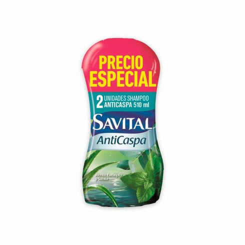 SH SAVITAL 2U 510ML ANTICASPA