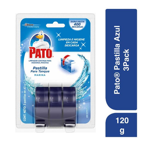 PATO TANQUE 3U 120G 2X3 BLISTER