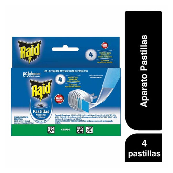 INSECTIC RAID ELECT 12DISP 4PAS RPTO