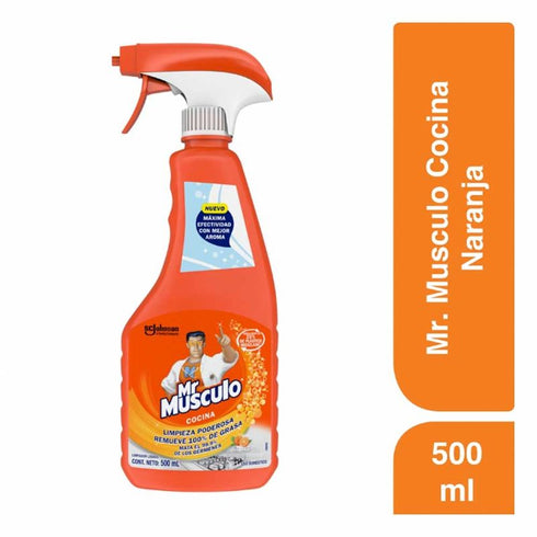 LIMPIADOR MR MUSCULO 500ML ANTIG NARANJA